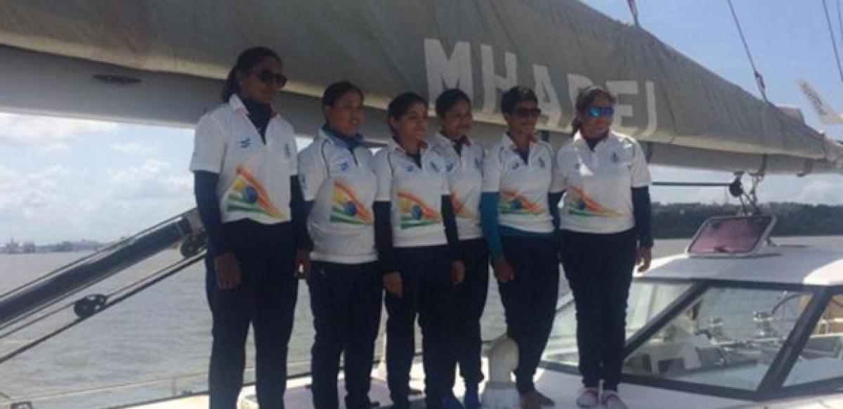 Women naval team aims to circumnavigate globe after Mauritius expedition